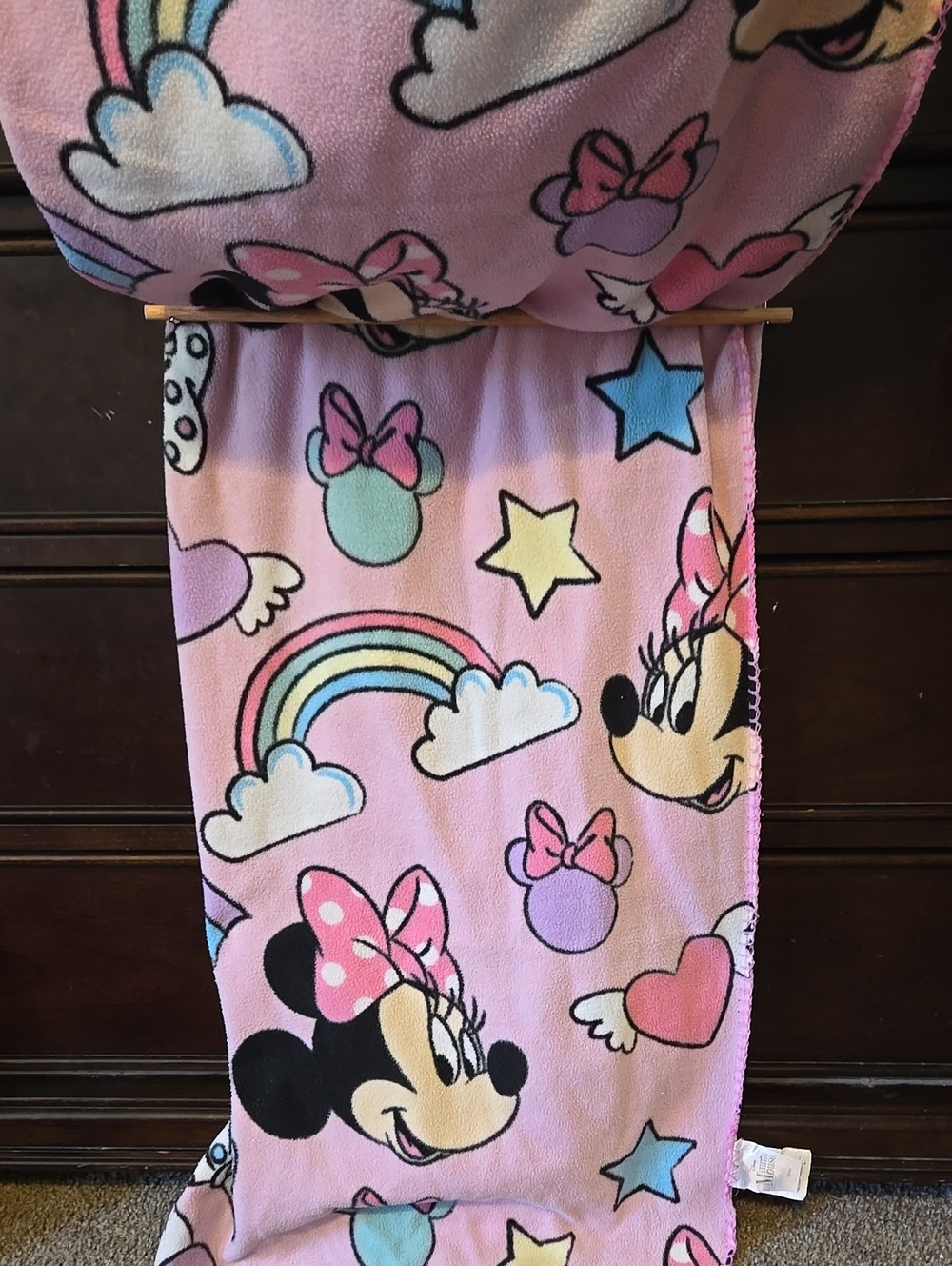 Disney Minnie Mouse Toddler Throw Blanket